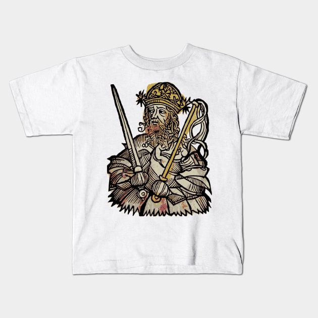 Attila the Hun Kids T-Shirt by Tamie